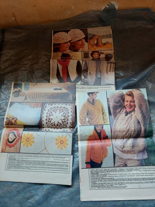 Stare czasopisma 2 sztuki Świat Mody 1985r/90rok