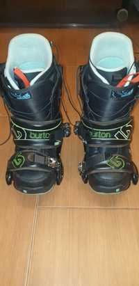 Buty snowboardowe i zapięcia