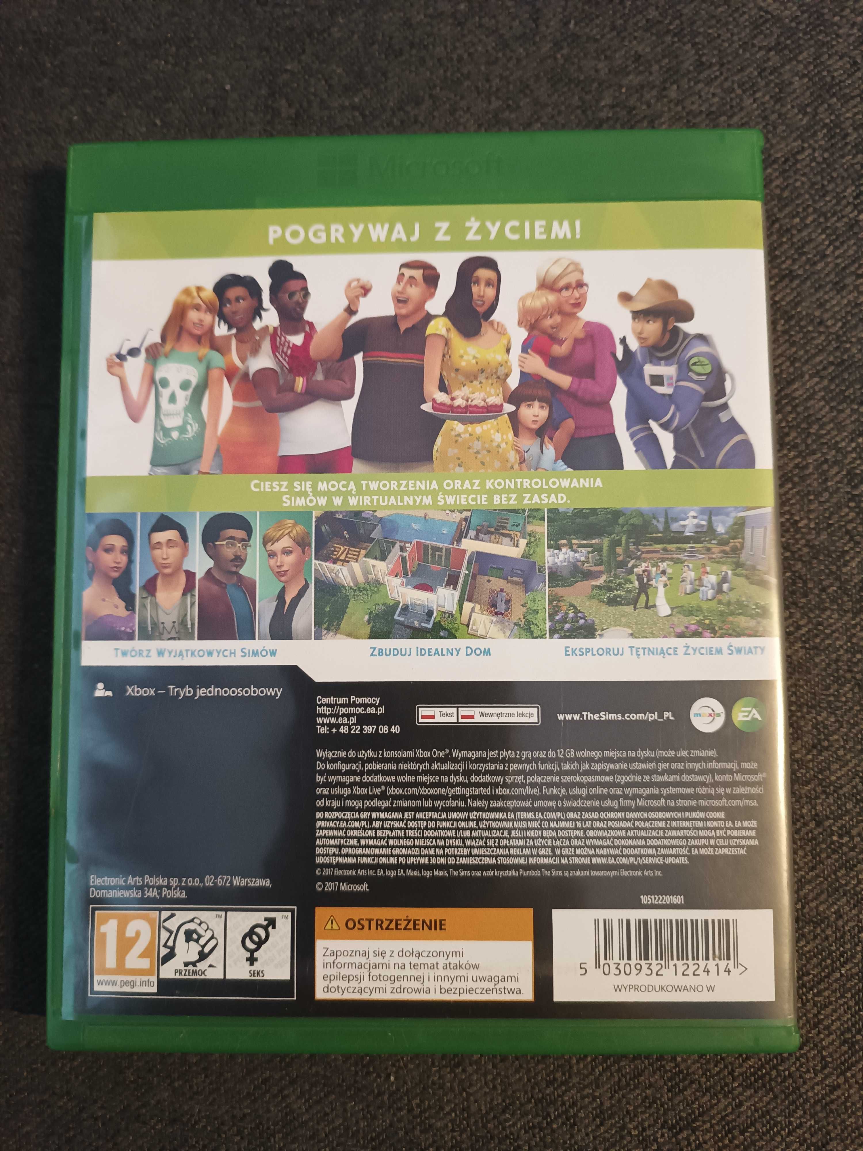 Gra The Sims 4 XBOX ONE