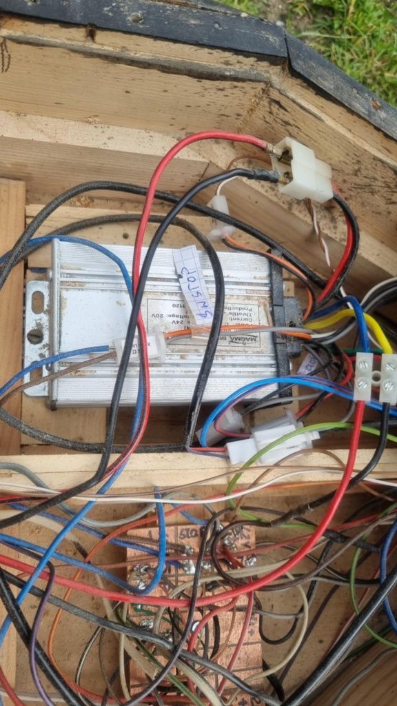 Pojazd wózek elektryczny dla dorosłych samoróbka