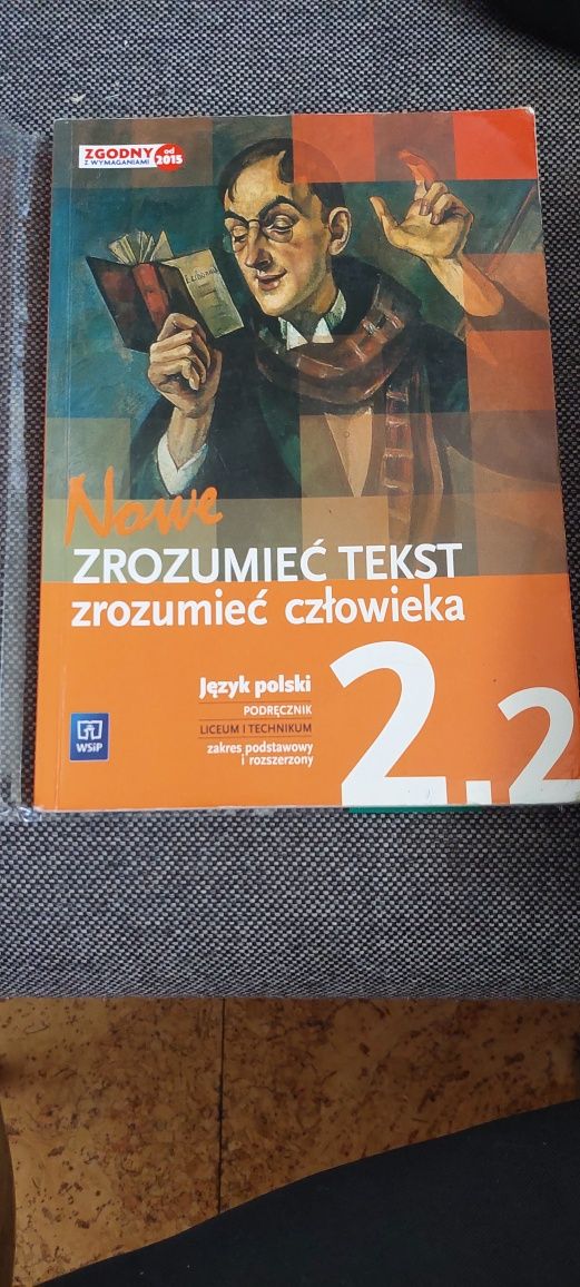 Nowe Zrozumieć tekst zrozumieć człowieka 2.2 Podręcznik kl. 2 część 2