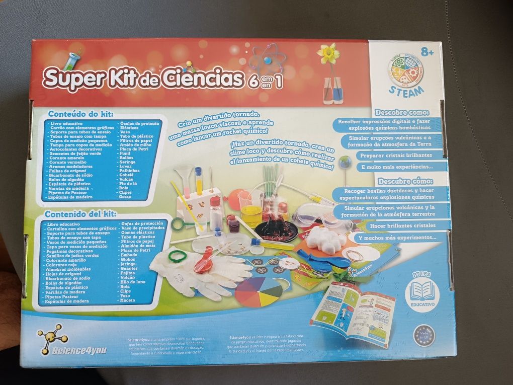 Jogos science4you novos/embalados