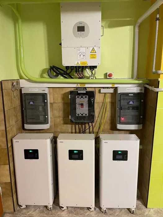 Instalacja fotowoltaiczna 10kWp +Magazyn 16,1kWh +Turbina Wiatrowa 3kW