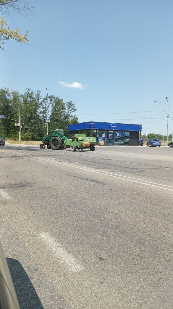 Трактор т40 косілка граблі прицеп лафет