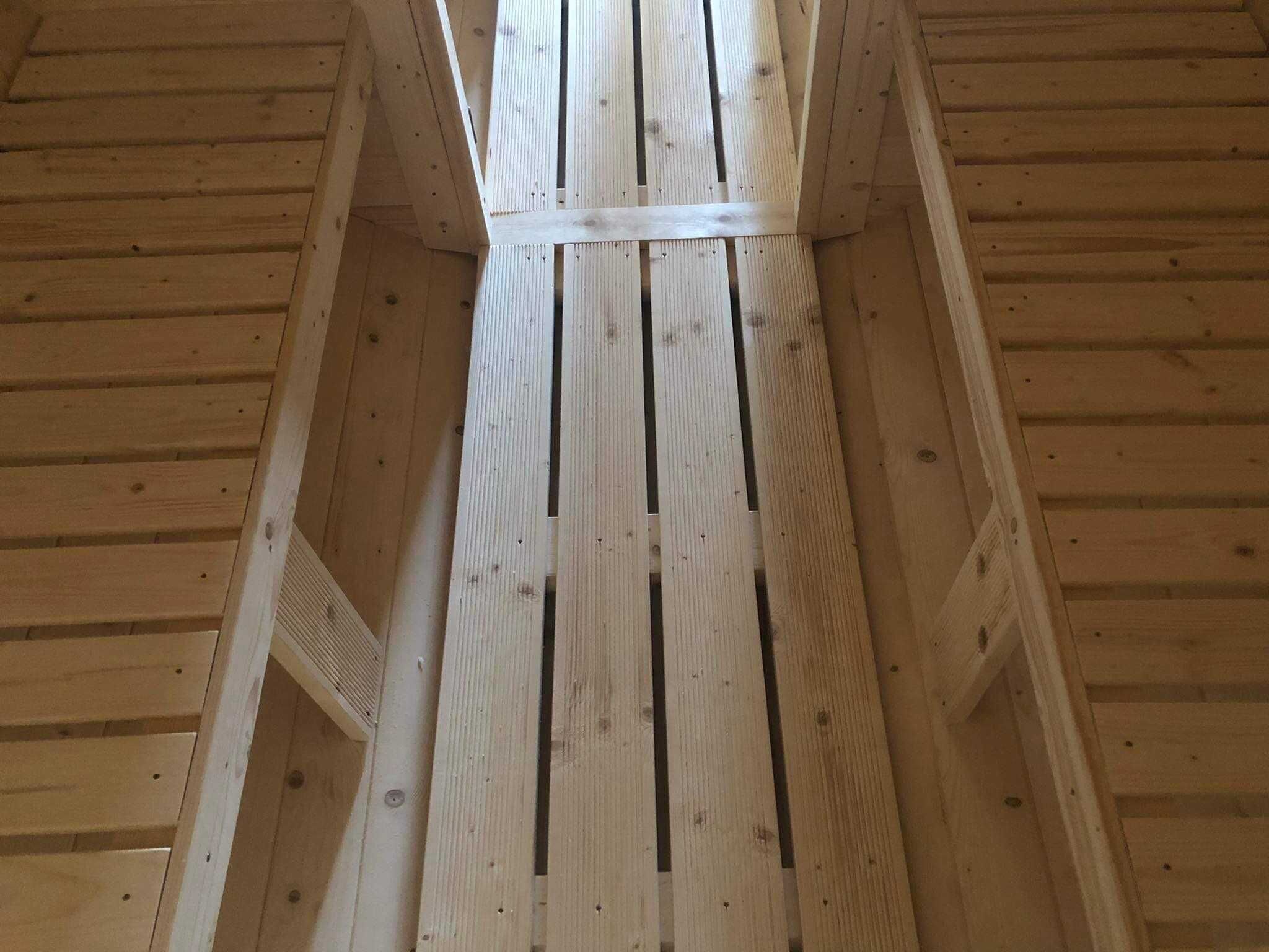 Sauna Ogrodowa 3,3 m x 2,2 m Cały komplet Piec Szatnia Raty Leasing