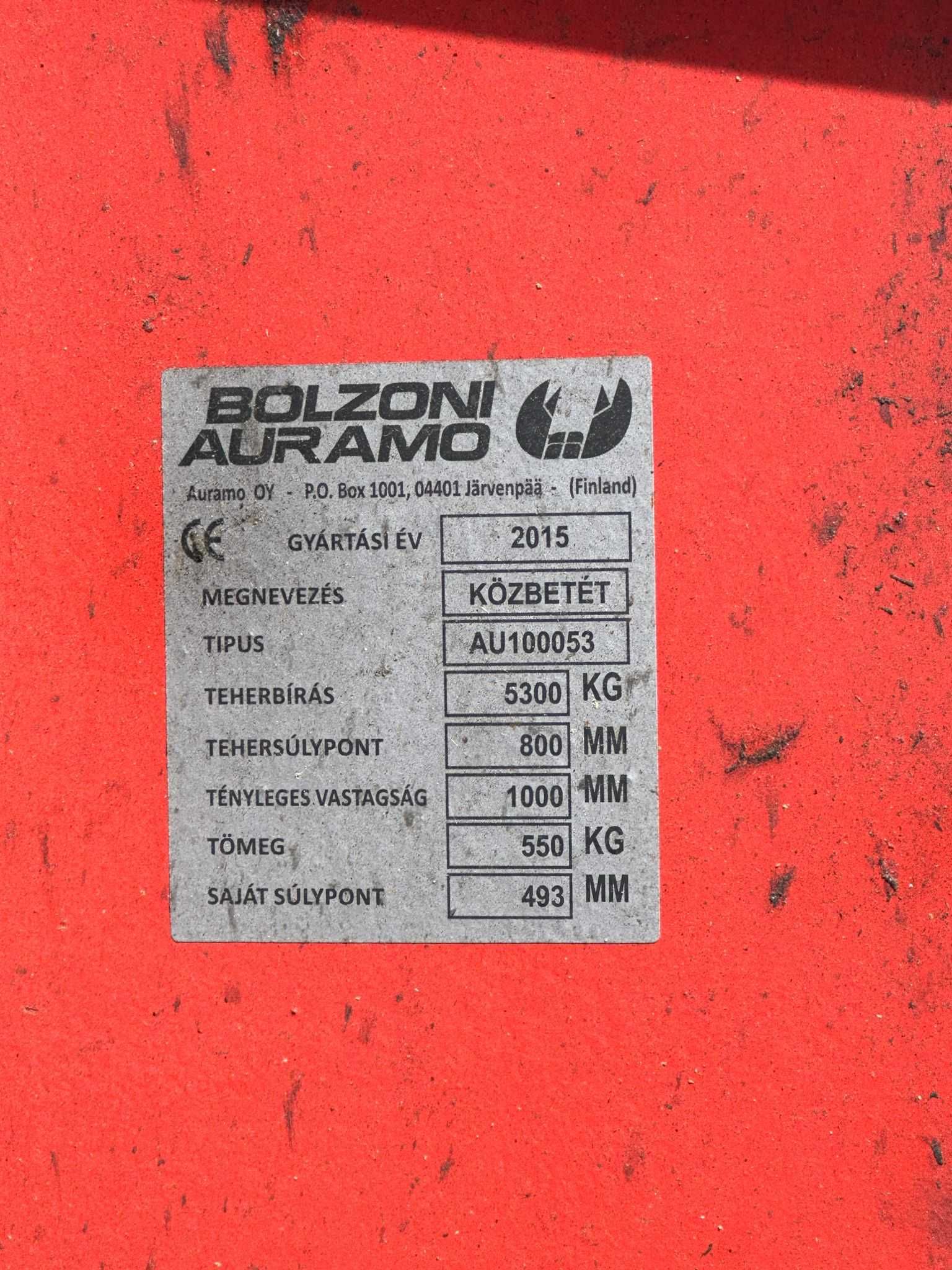 Chwytak do papieru do beli  Bolzoni Auramo Linde H80/100 , H70 , H60