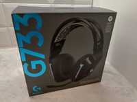 Słuchawki gamingowe LOGITECH G733 Lightspeed Czarne