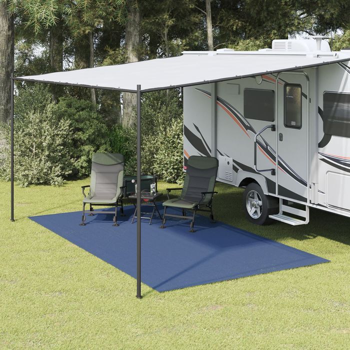 vidaXL Dywan Namiotowy Niebieski 3,5x5 m