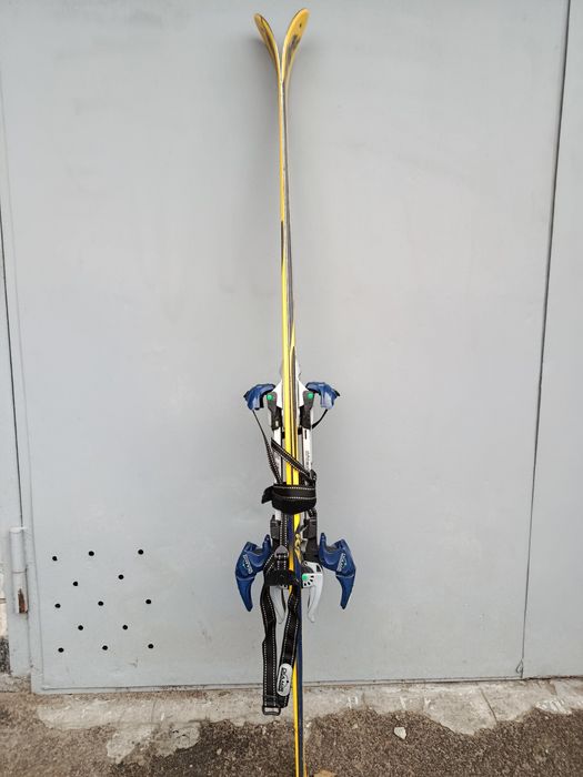 Горные лыжи  К2 с креплением бу