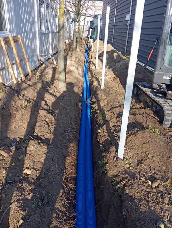 Usługi MINIKOPARKĄ- wykopy pod: fundamenty,instalacje i in.