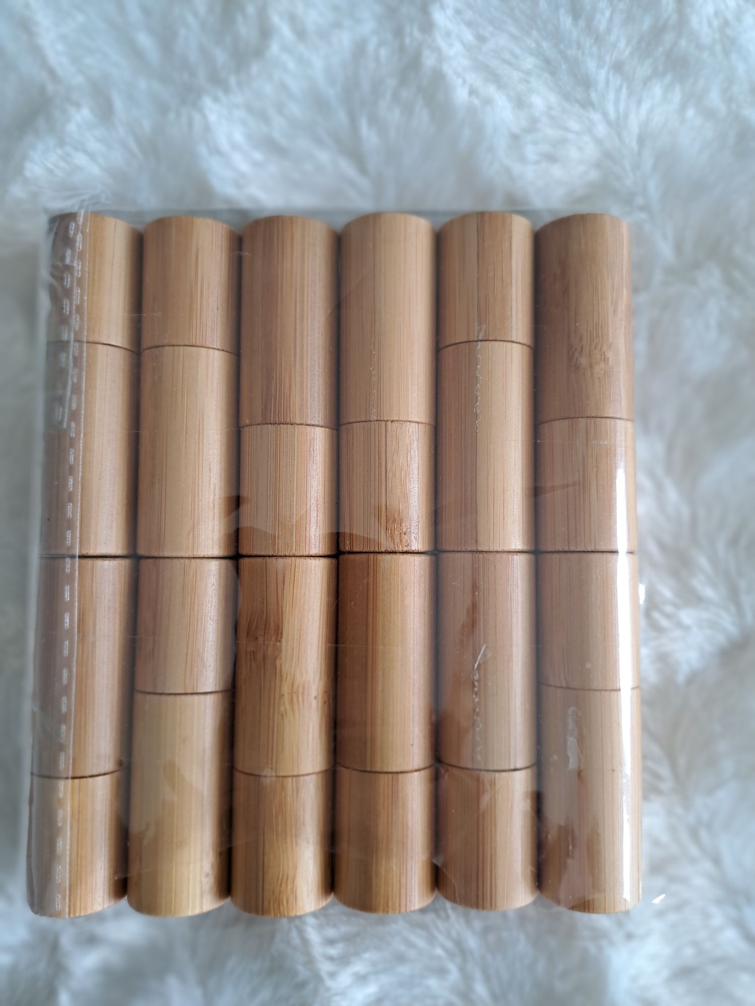 Rolki, fiolki bambusowe