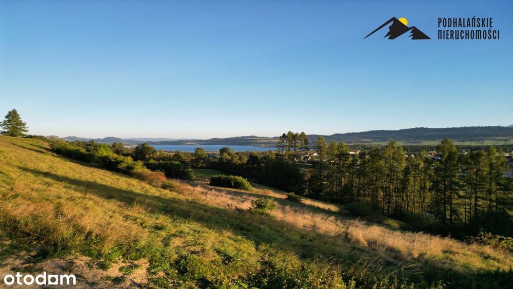 Działka budowlana z widokiem na Jezioro Czorsztyńskie i Tatry