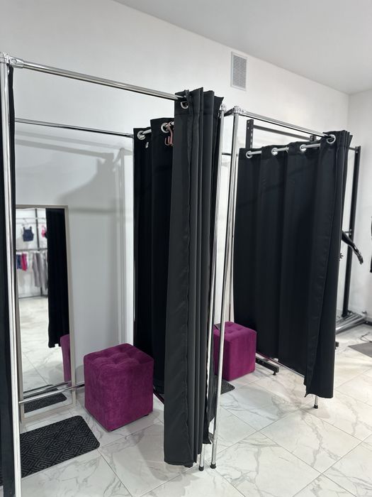 Примірювальна кабіна, торгове обладнання