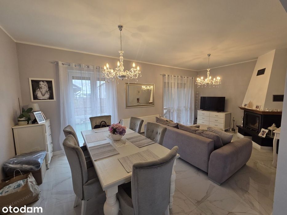 Dąbrowa - bliźniak, 3 sypialnie, spokojne miejsce, nieduży ogród