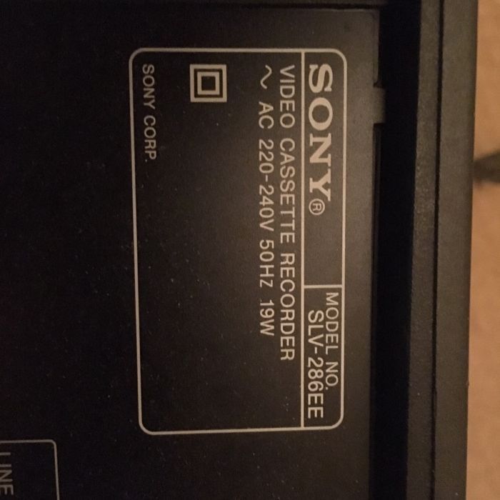 Відео магнітофон SONY SLV 286 EE