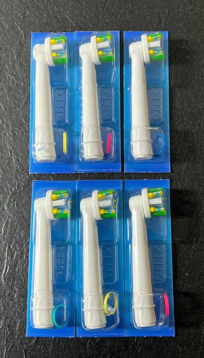 6x Oryginalna Końcówka do szczoteczki Elektrycznej Oral-B Floss Action