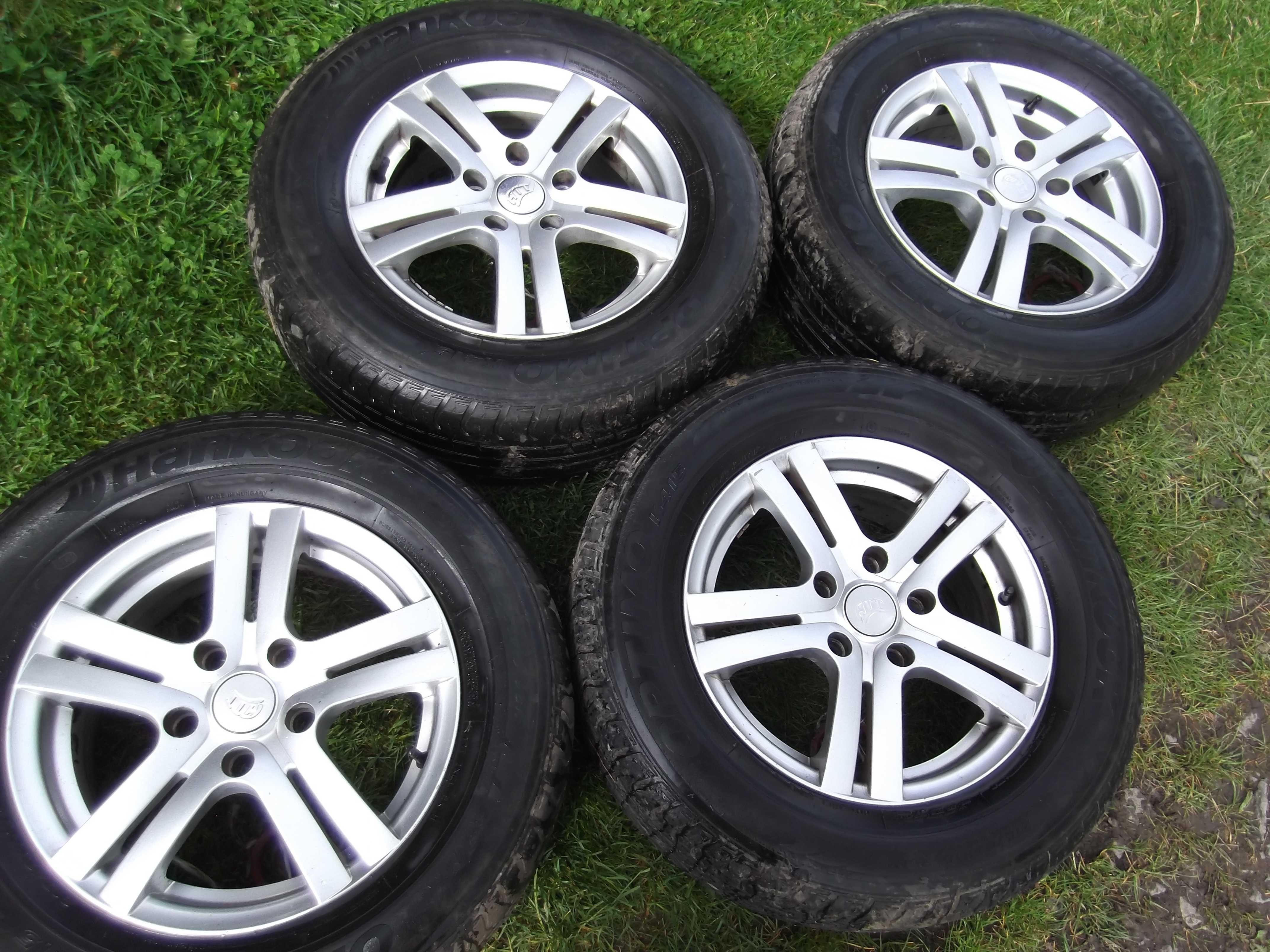 Koła 15" letnie, alufelgi ATT Land Rover Freelander, Volvo, Ford,Honda