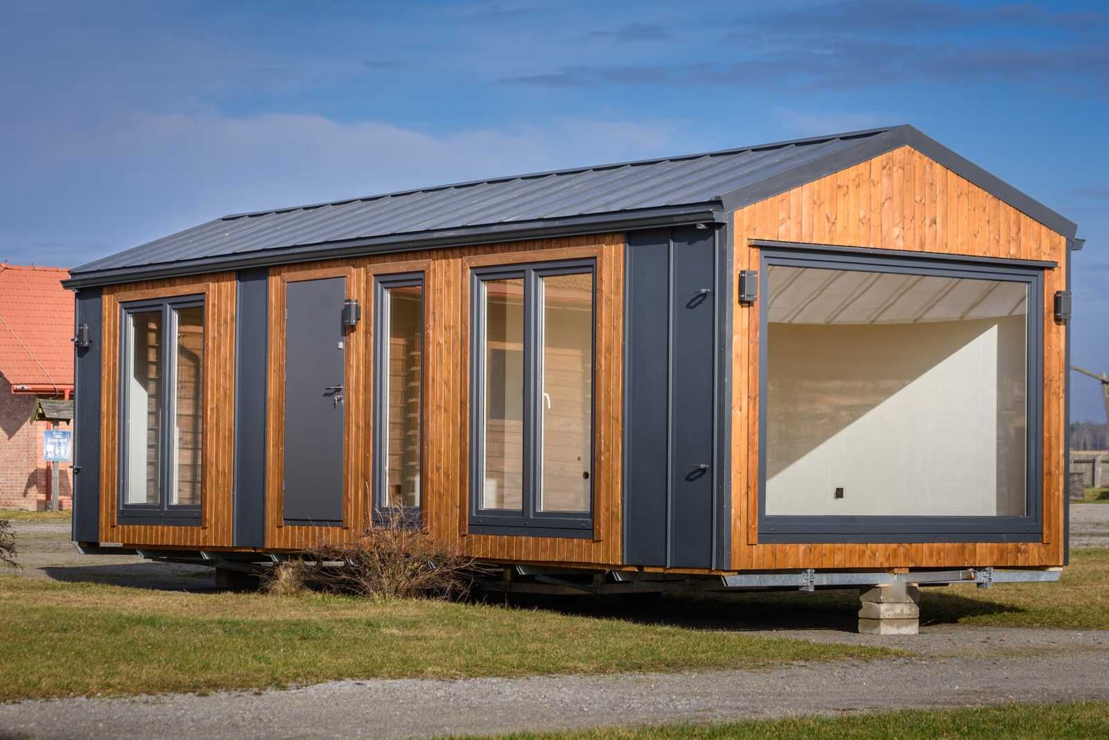 Domek Modułowy 35m² - Mobilny, Drewniany, Całoroczny, Na Zgłoszenie