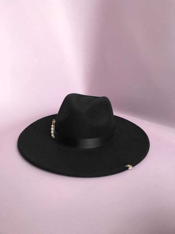 Фетровий капелюх, капелюх федора, капелюх з широкими полями