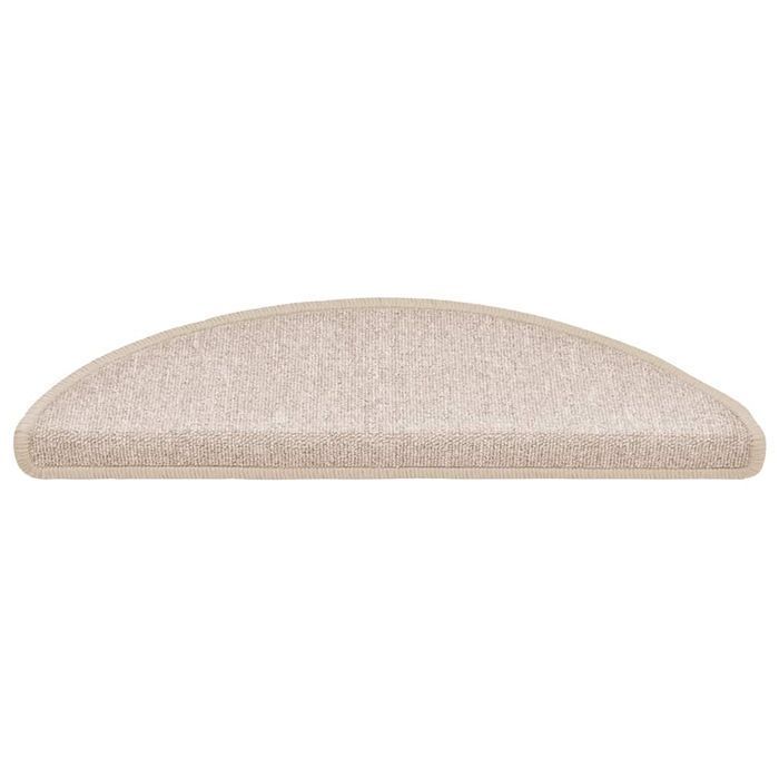Vidaxl Maty Na Schody 30 Szt. Taupe 56X17X3 Cm