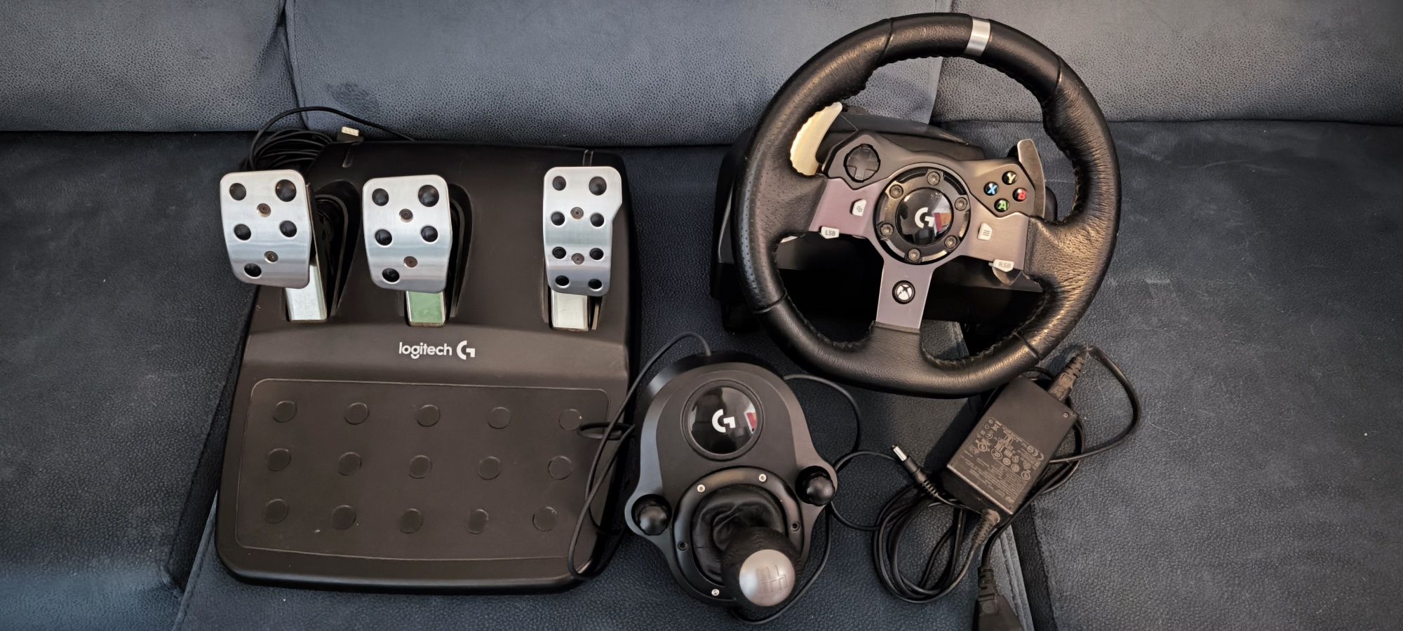 Logitech G920 mais manetes de velocidades