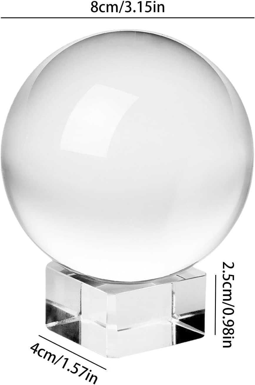 Bola de vidro fotografia esfera refletora cristal efeitos distorções