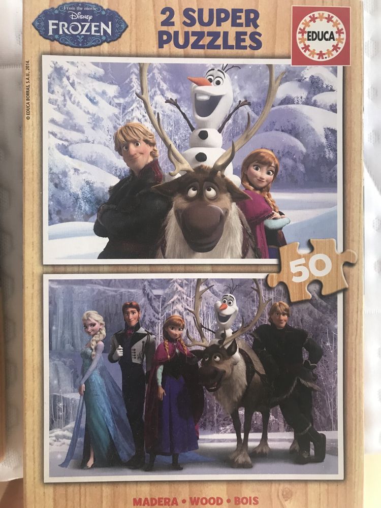 Puzles Frozen- novos oferta Poster