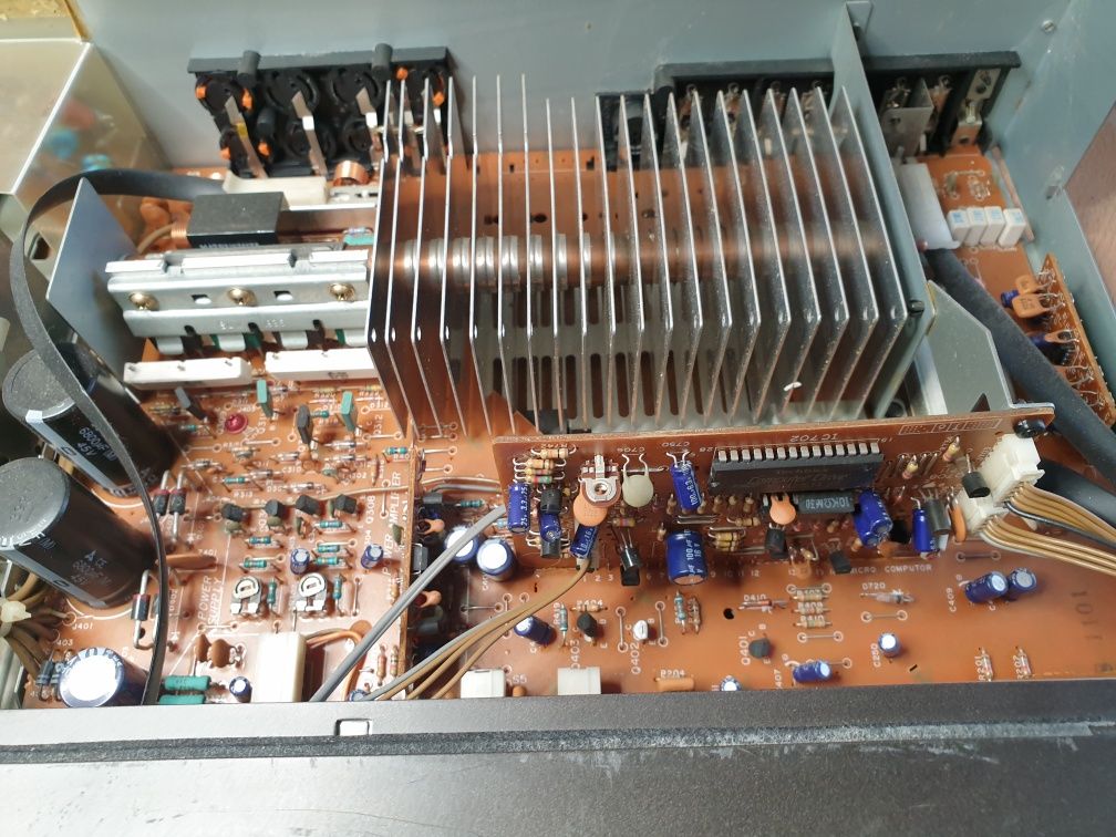 Wzmacniacz z lat PRL UNITRA WS-440 Technics SU-V303