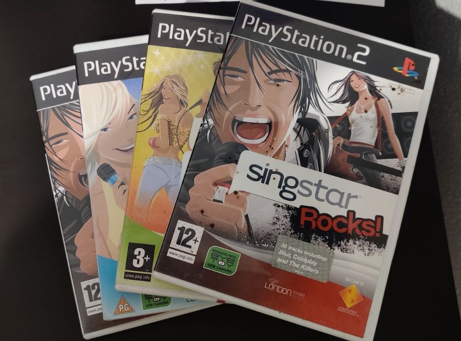 Jogos Singstar Playstation 2