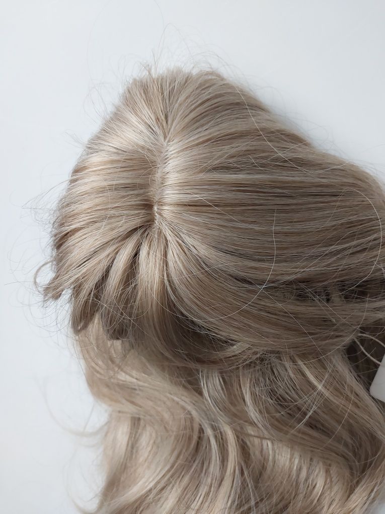 Nowa peruka ciemny blond esme jak ludzkie włosy z najlepszych włókien
