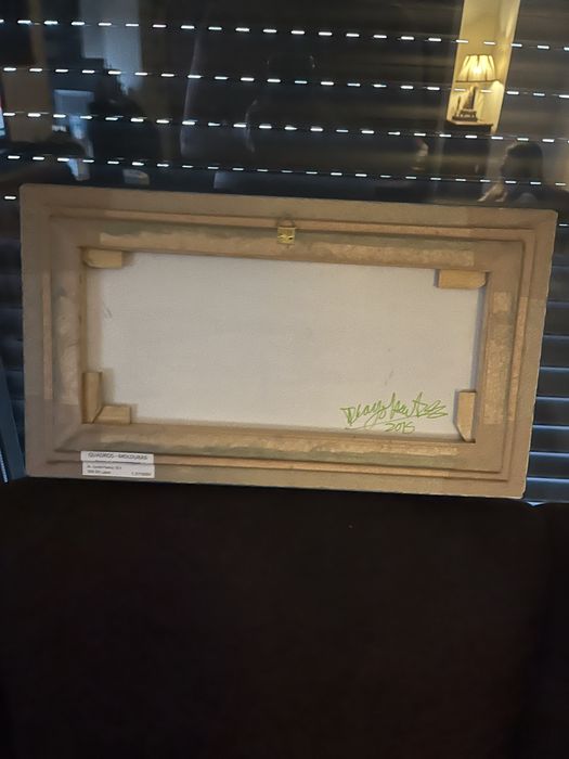 Quadro pintado a mao