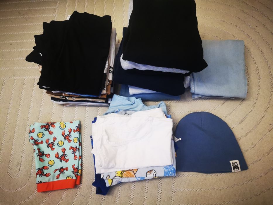 Paka ubrań chłopięce 128 134 sinsay