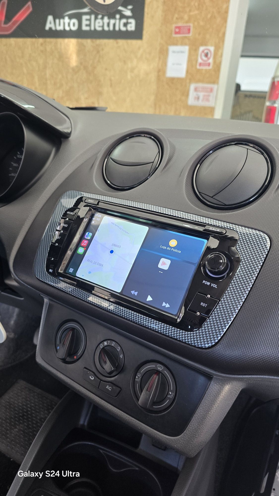 Rádio Seat Ibiza 6J Android 13 com GPS (Novo)