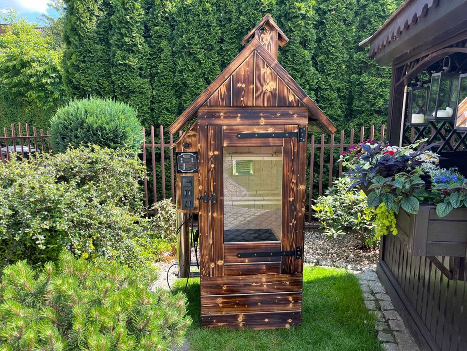 Elektryczna wędzarnia ogrodowa 600L