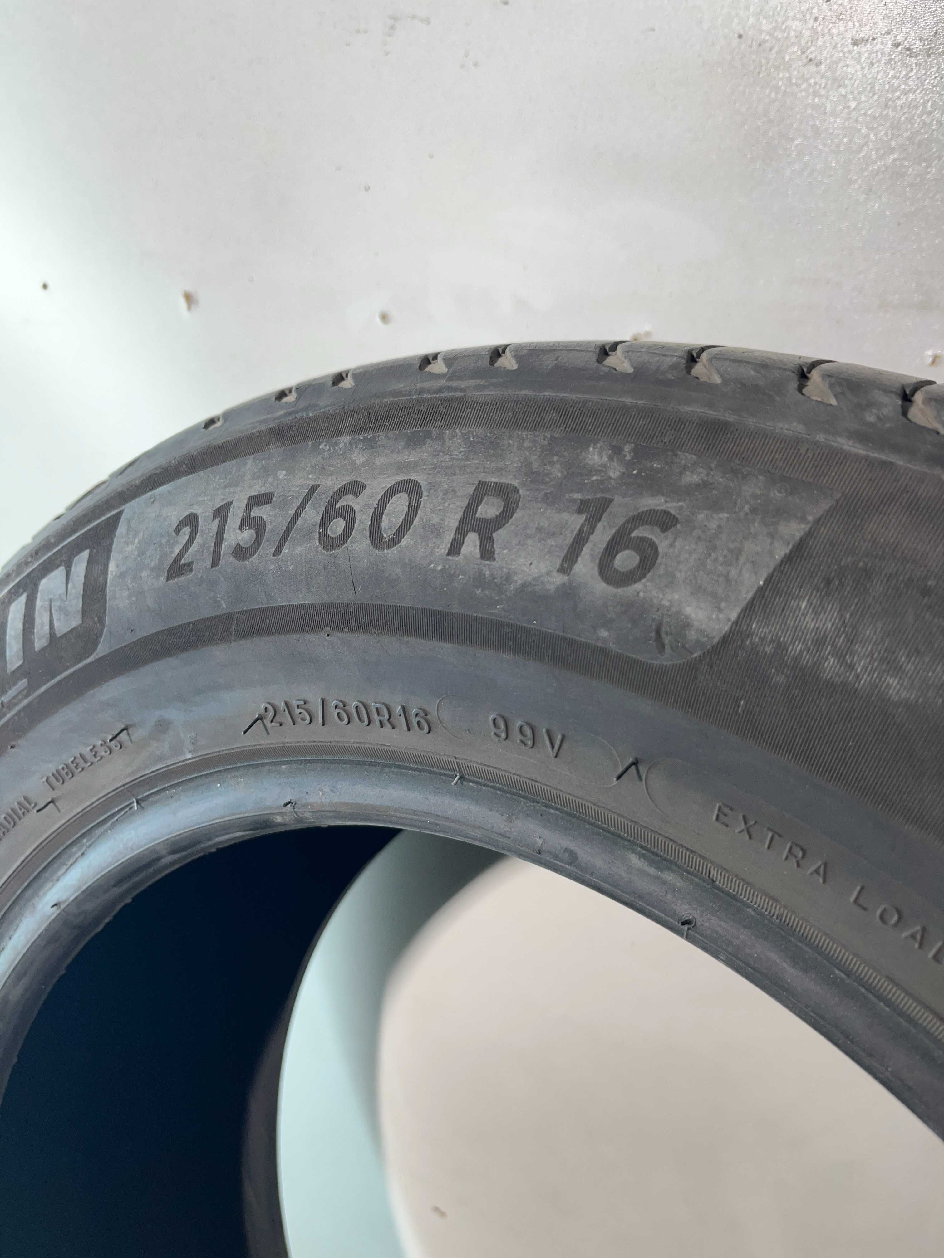 215/60 R16 Michelin комплект літо /лето