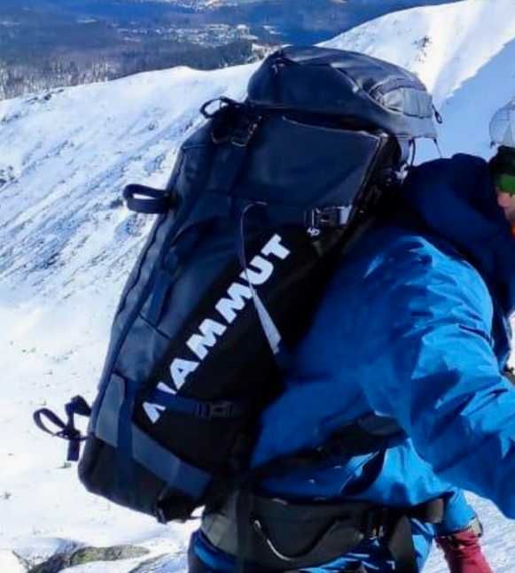 Plecak Mammut Trion Spine 50 / trekking, skitury / Jak nowy
