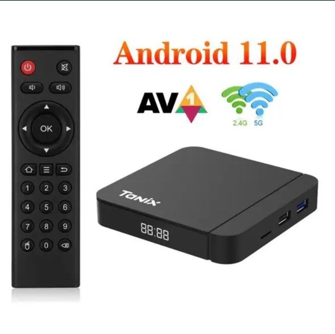 Tanix W2 tv box приставка