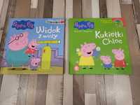 Zestaw 2 książeczek Świnka Peppa z płytami dvd