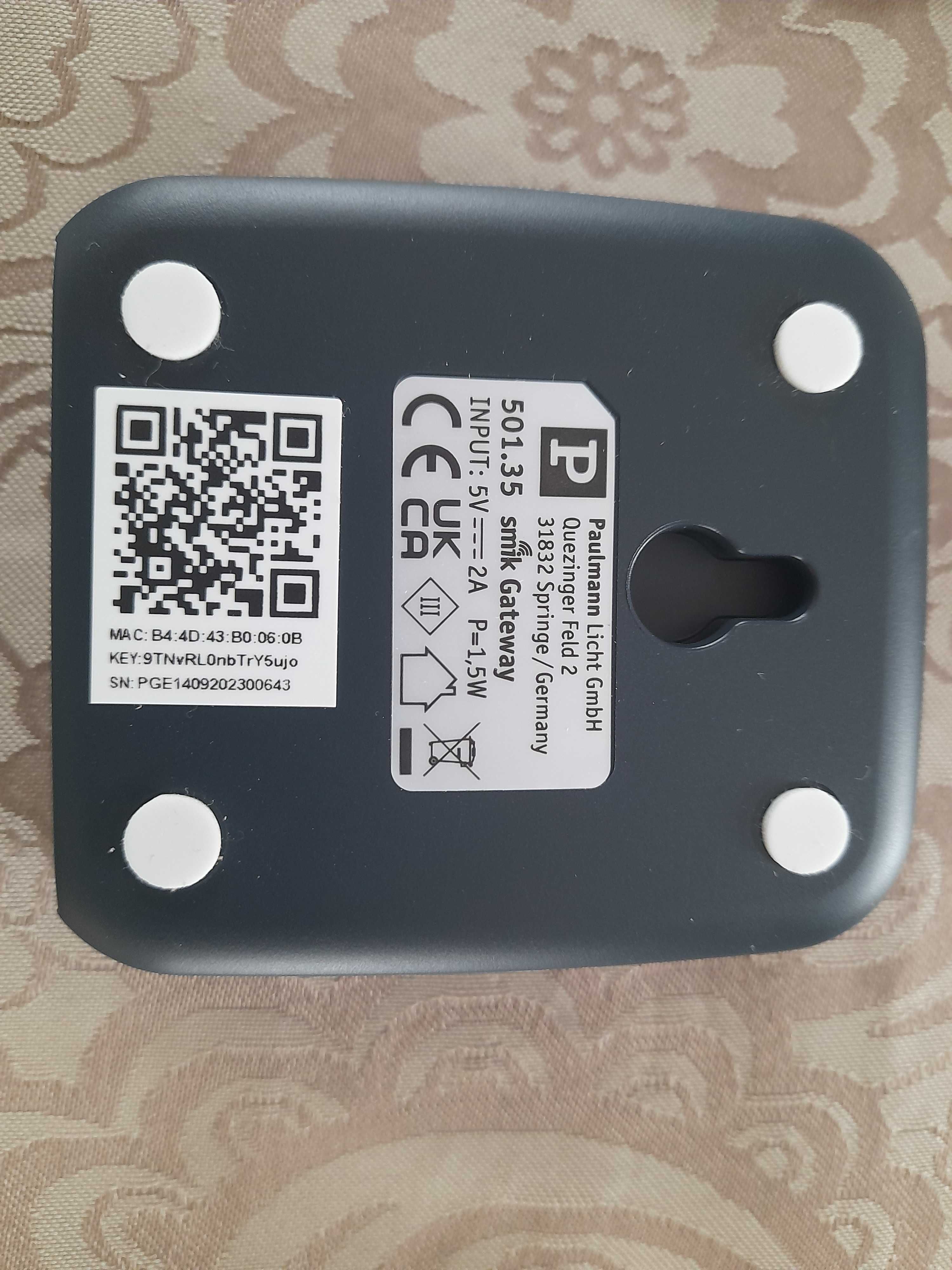 Paulmann 50135 Smart Home Zigbee Gateway Bridge Smik