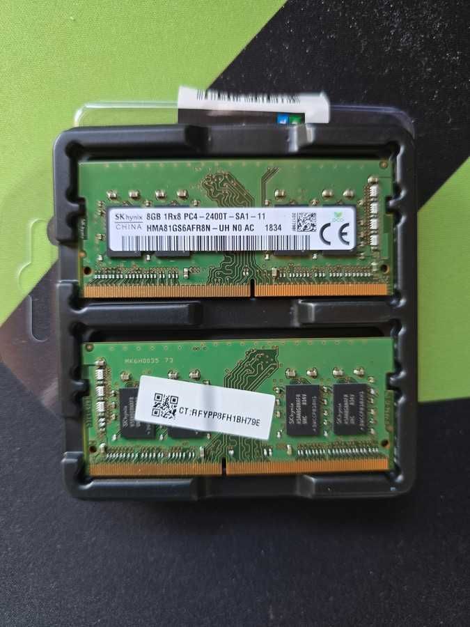 Pamięć RAM do laptopa SK HYNIX 16GB 2x 8GB DDR4 SO-DIMM 2400MHz CL17