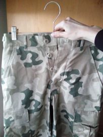 Spodnie wojskowe deserty nowe x-small long S