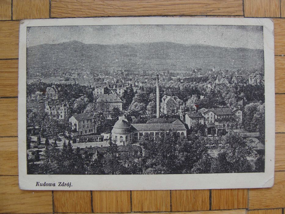 Pocztówki Kudowa Zdrój PRL