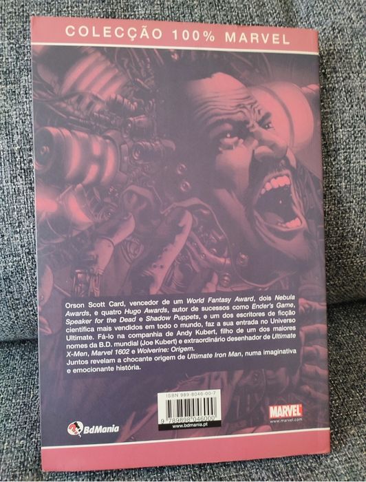 Livro "Ultimate Iron Man - Origem"