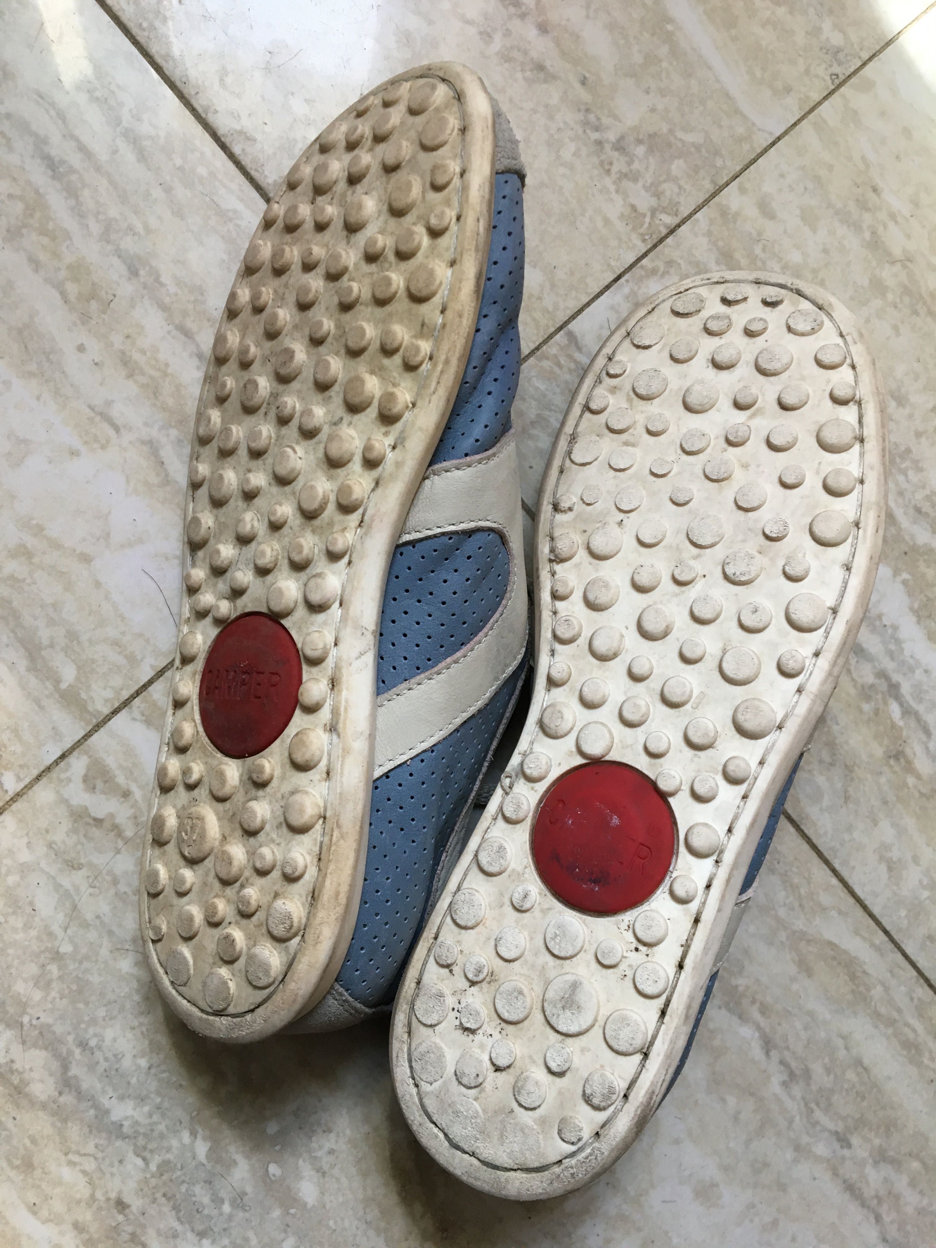 Camper, 37, 24 cm, skóra naturalna, blue