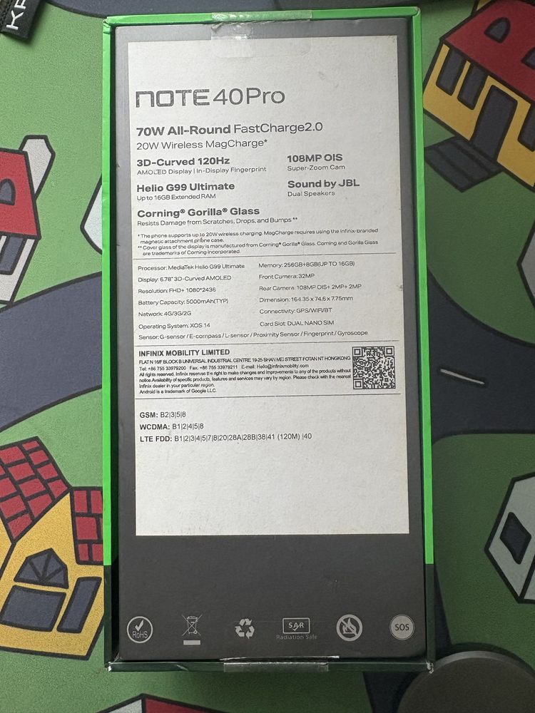 Infinix note 40 pro