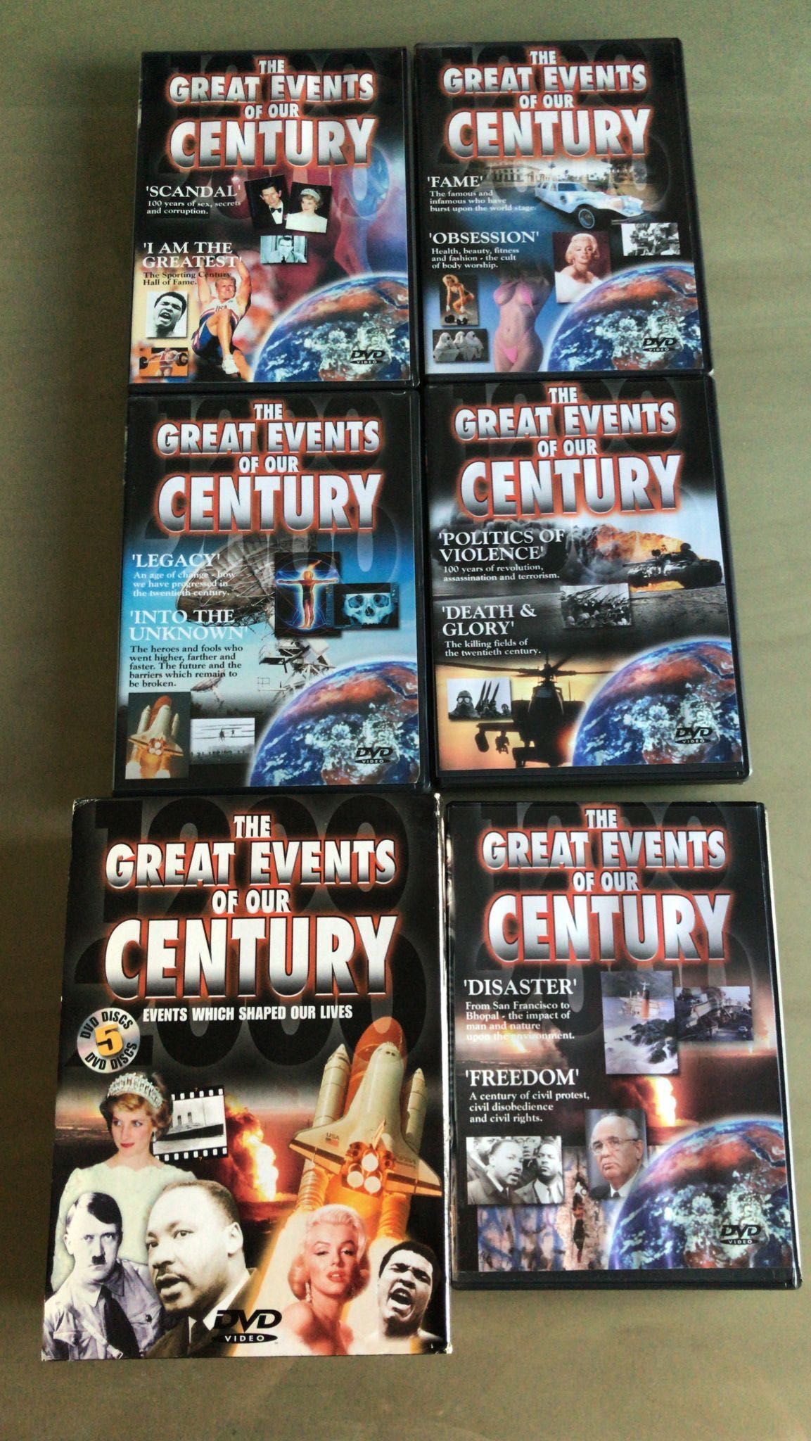 Coleção Great events of out century