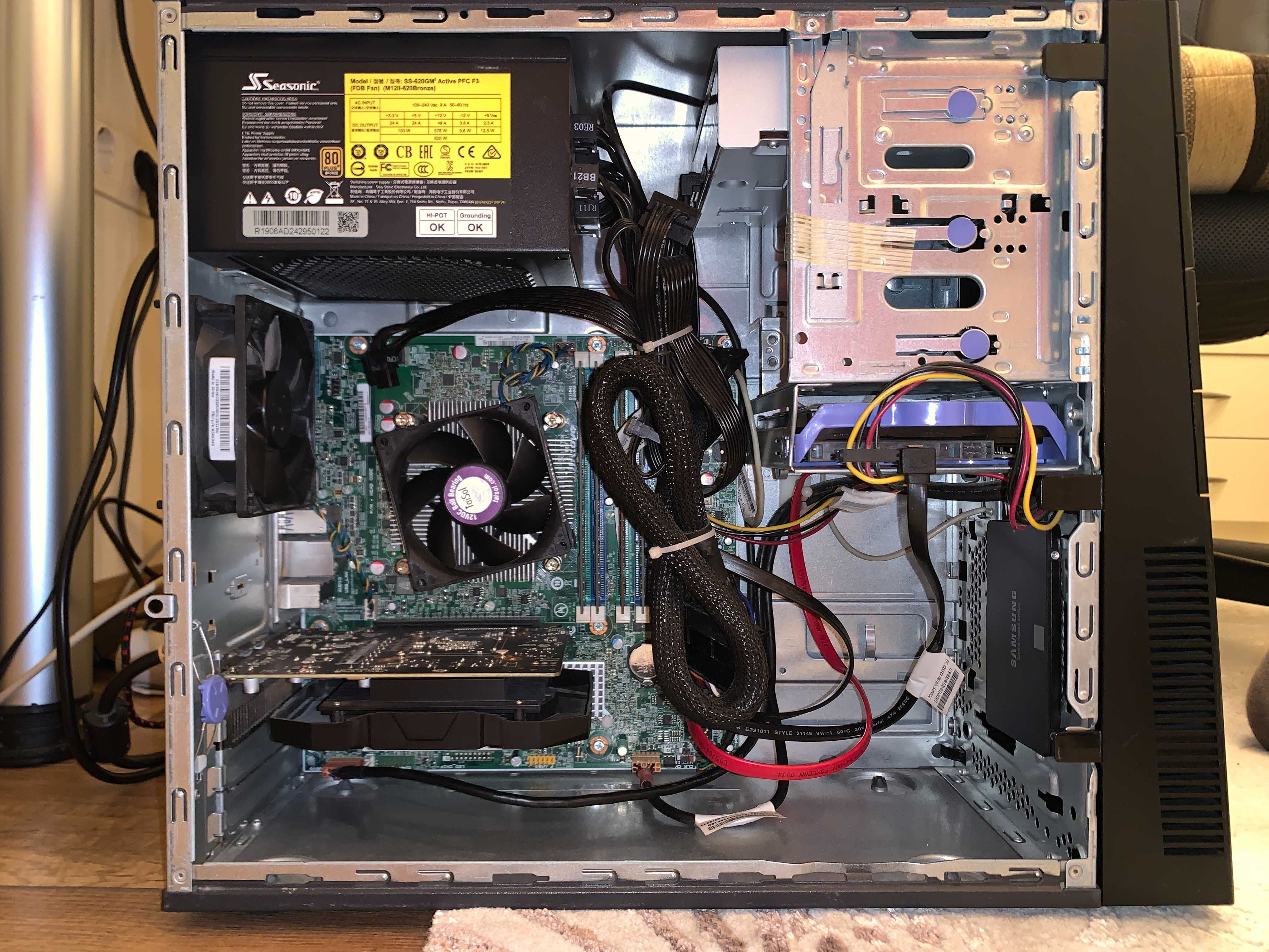 ігровий компютер Intel Core i7-3770 CPU  3.40GHz з монітором 24" і UPS