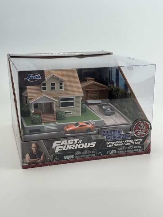 JADA Nano Scene Fast and Furious DIORAMA Torreto's House