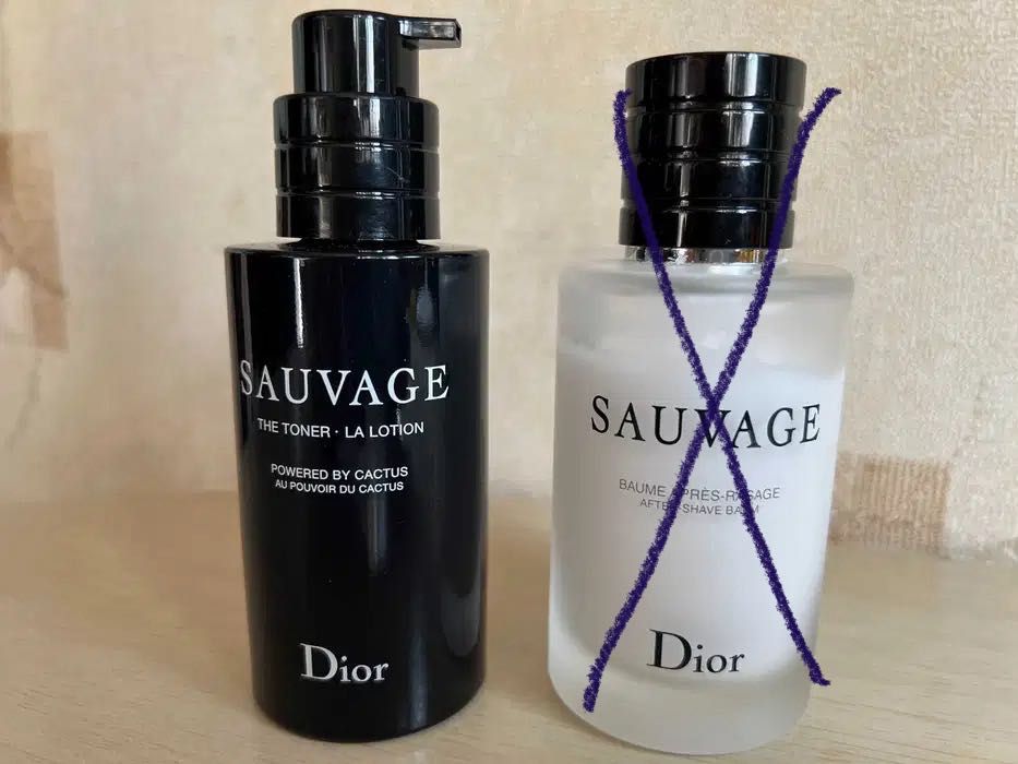 Тонік для шкіри і парфум для чоловіків Dior Оригінали