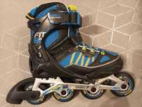 Rolki Oxelo Fit 5 Jr niebieski rozmiar 35-38